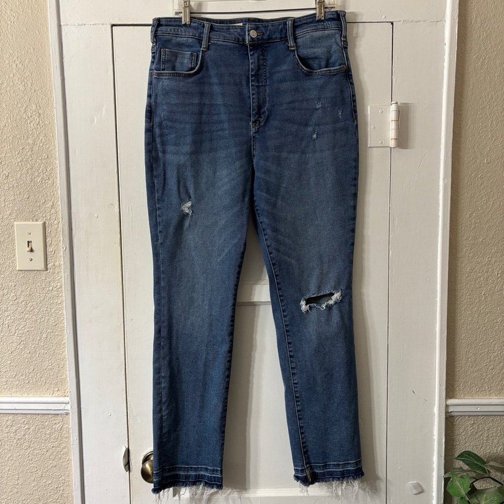 Anthropologie Pilcro High-Rise Cigarette Jean